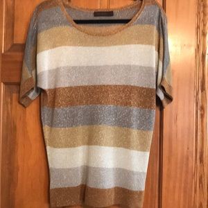Limited gold and silver light weight sweater